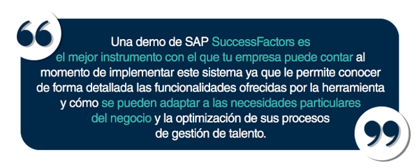 Demo de SAP SuccessFactors_quote