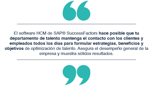 Potencializa tus RRHH con SAP® SuccessFactors_quote