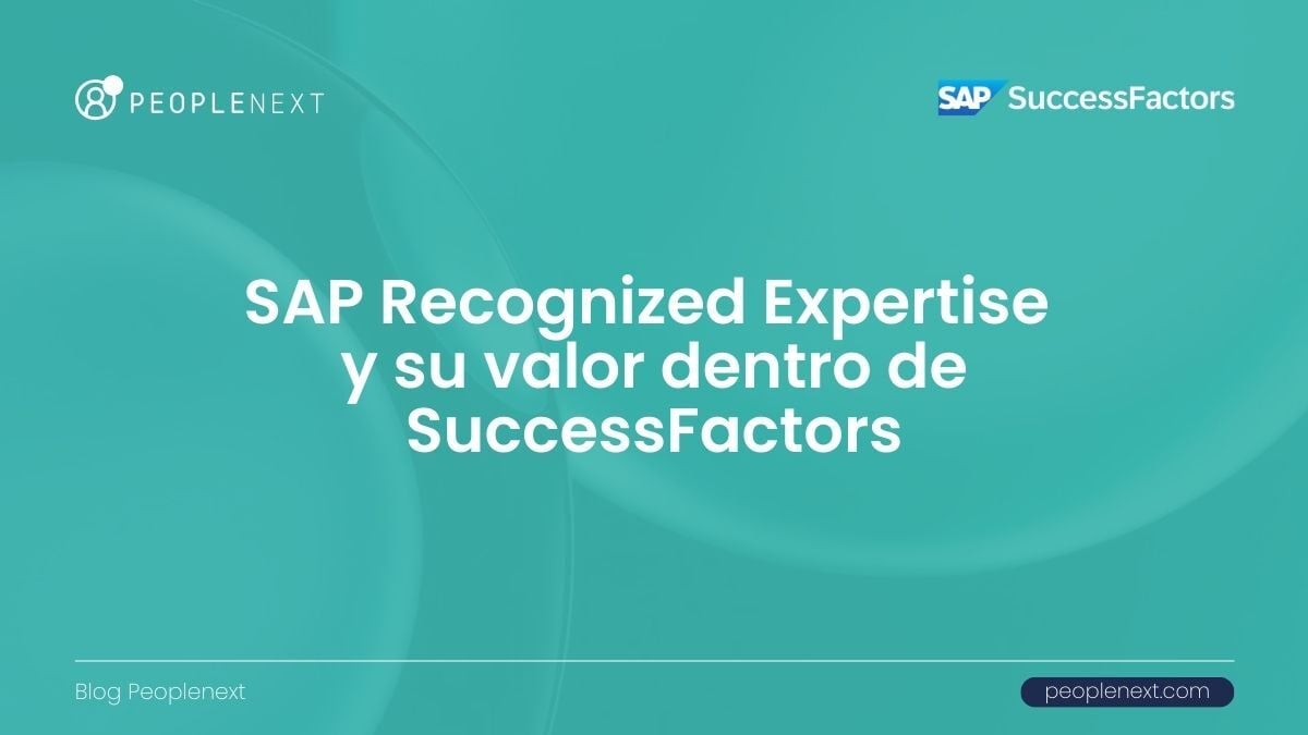 sap recognized expertise