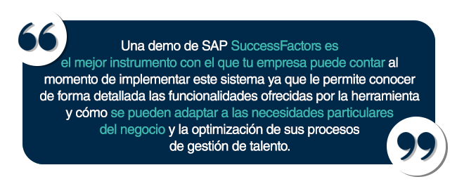 Demo de SAP SuccessFactors_quote
